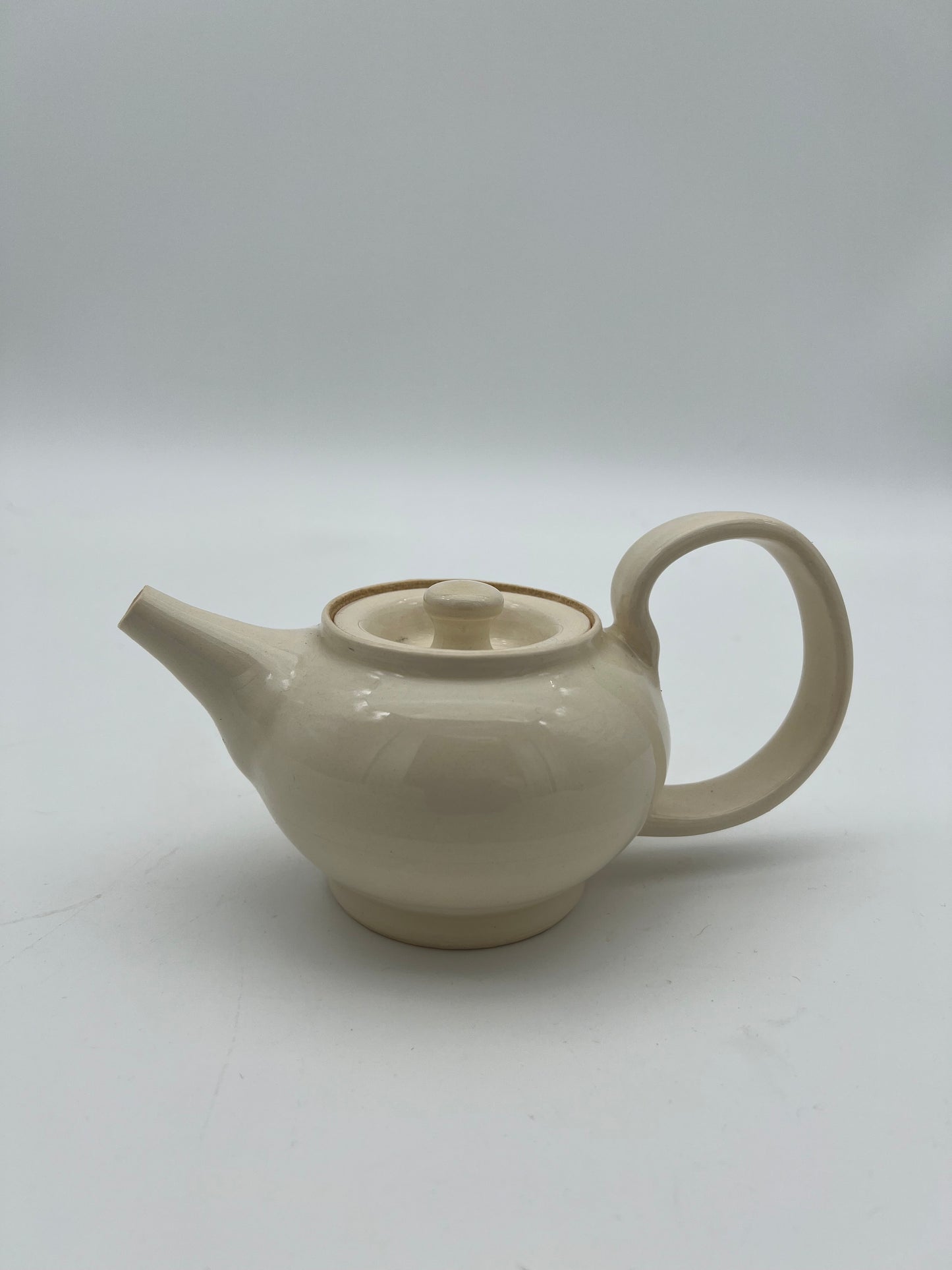 Ivory Cloud Teapot