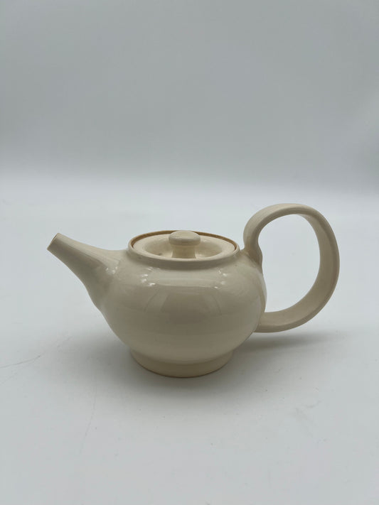 Ivory Cloud Teapot
