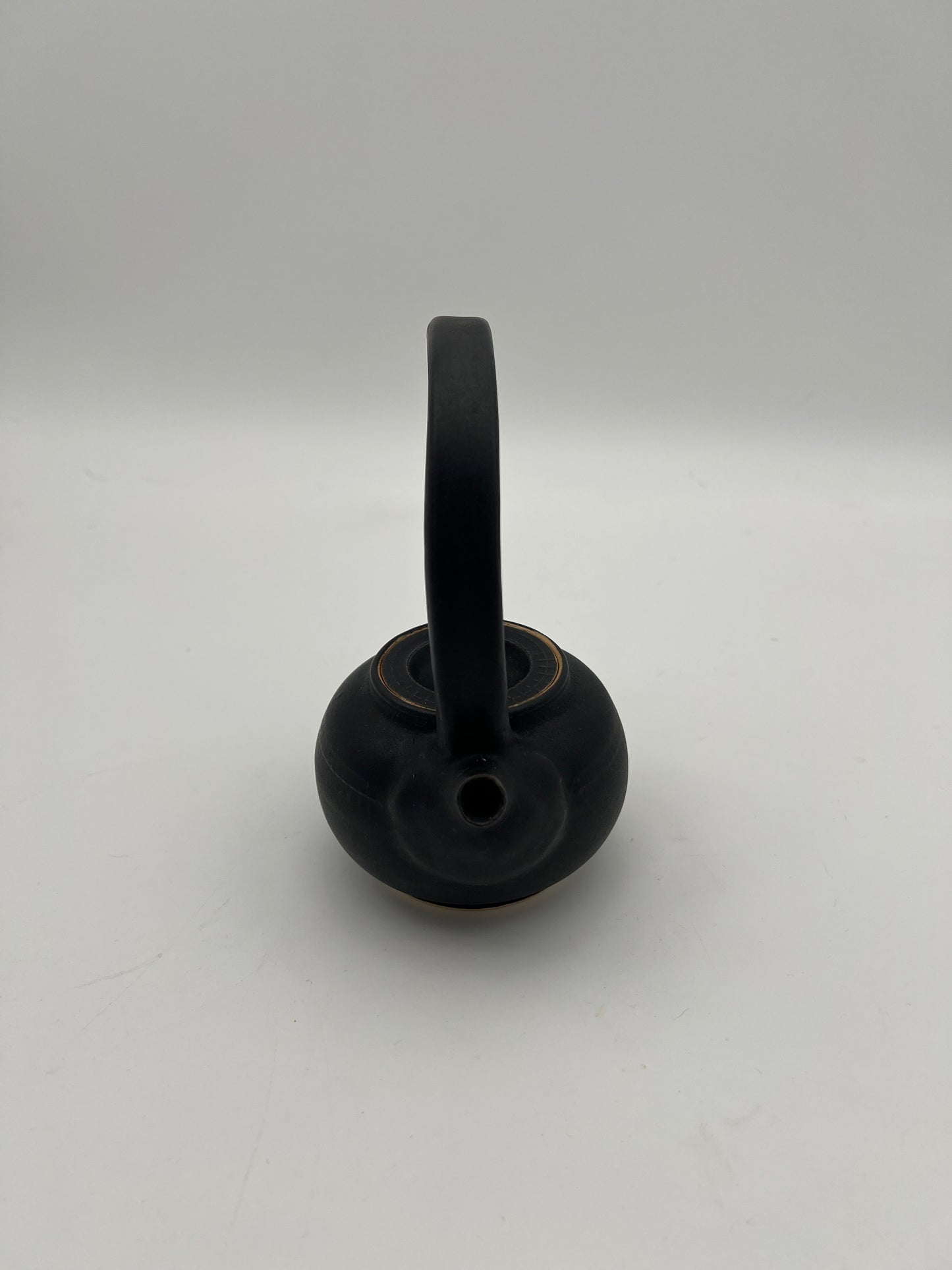 Obsidian Arched-Handle Teapot