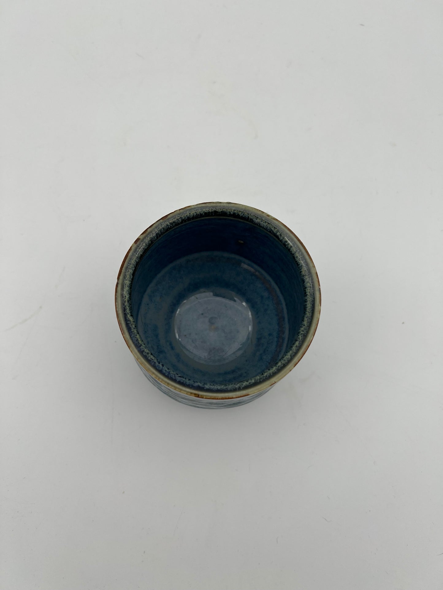 Indigo Yunomi Tea Cup