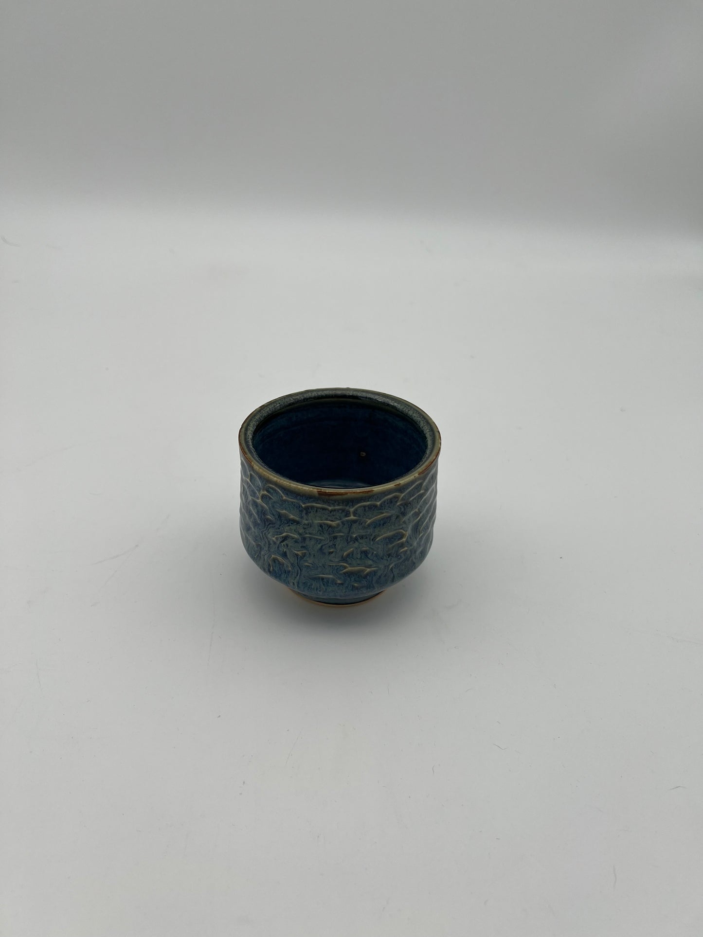 Indigo Yunomi Tea Cup