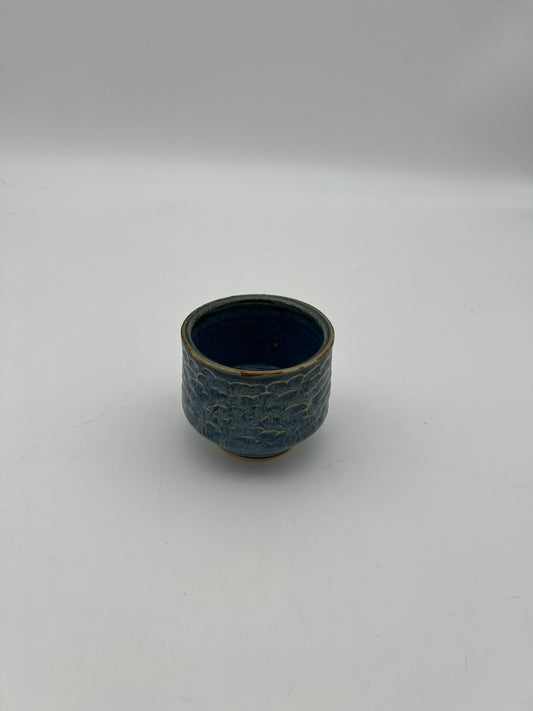 Indigo Yunomi Tea Cup
